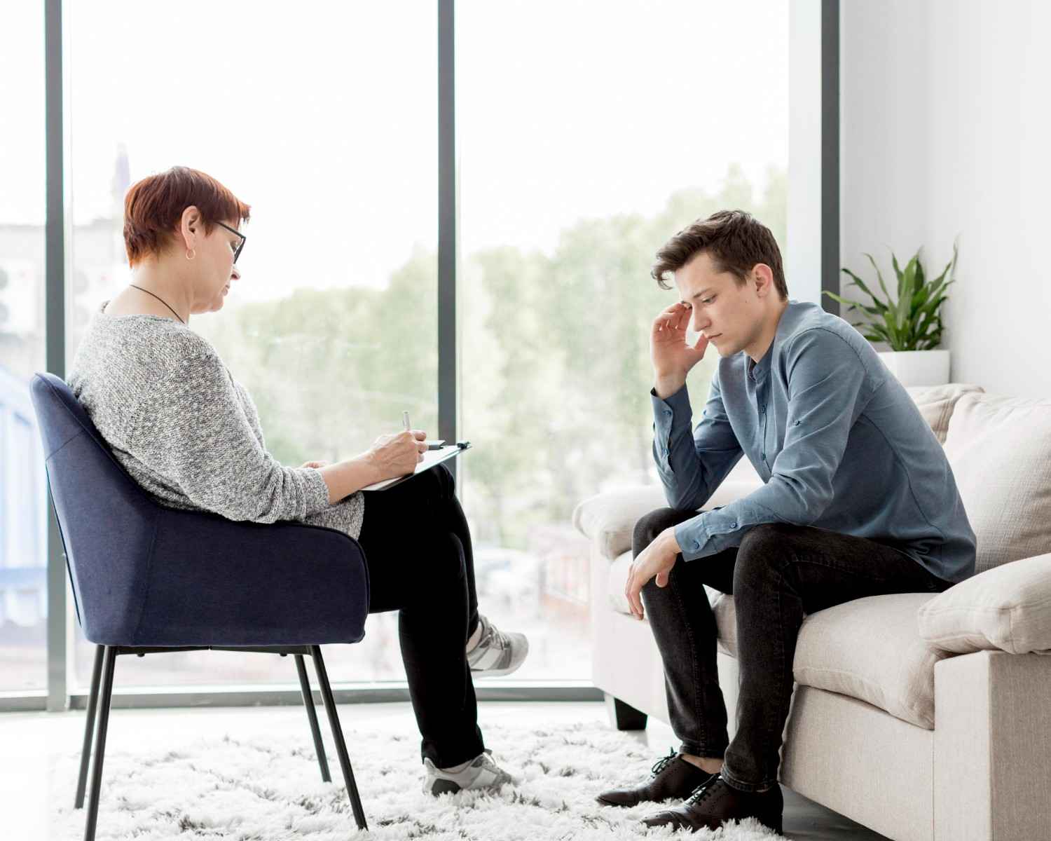 Individual therapy session