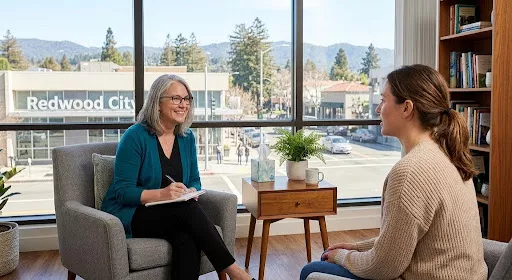 Depression specialist providing compassionate mental health care in Redwood City, CA